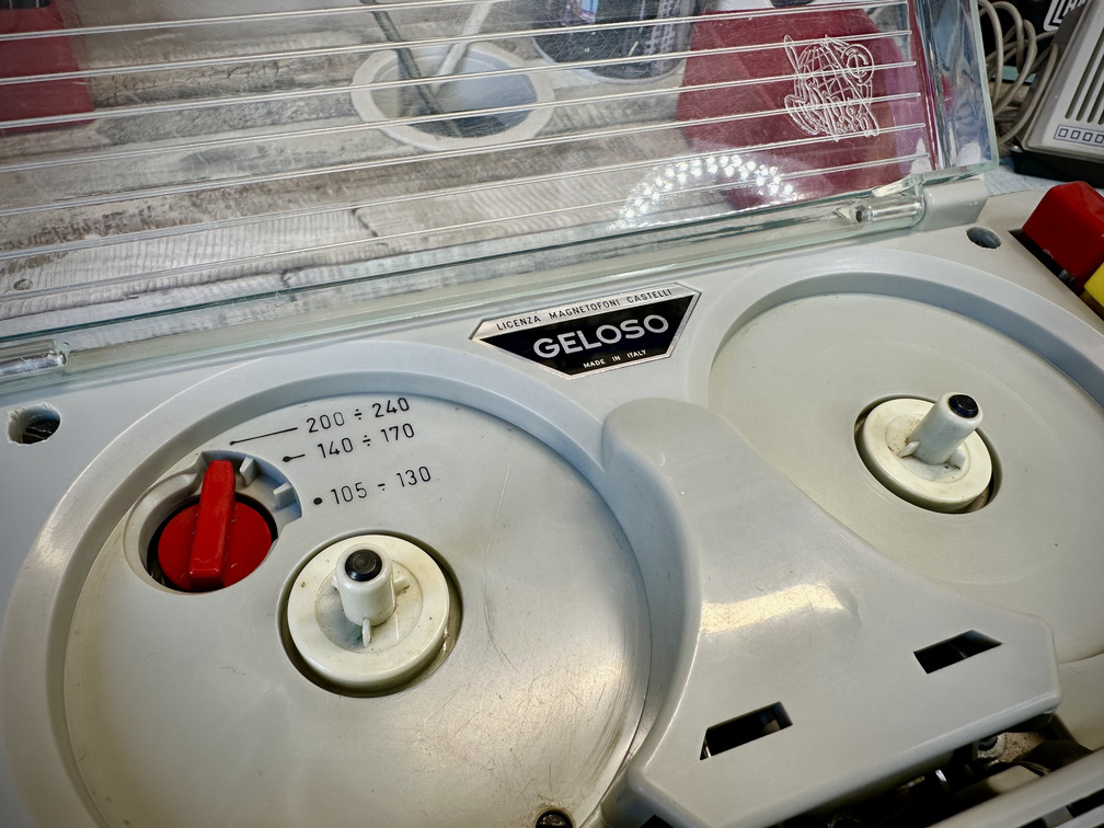 Registratore Geloso G-600 completamente riassemblato e testato